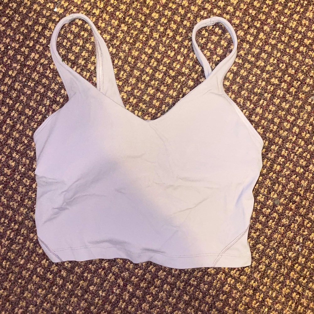 lulu align cropped tank top